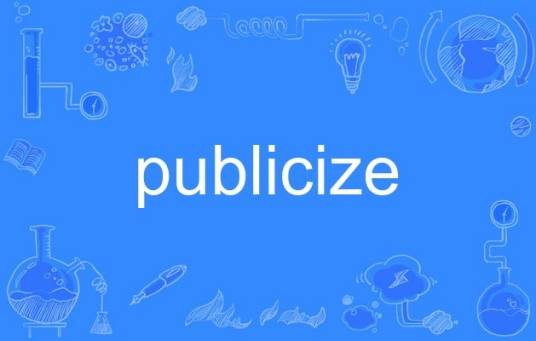 publicize