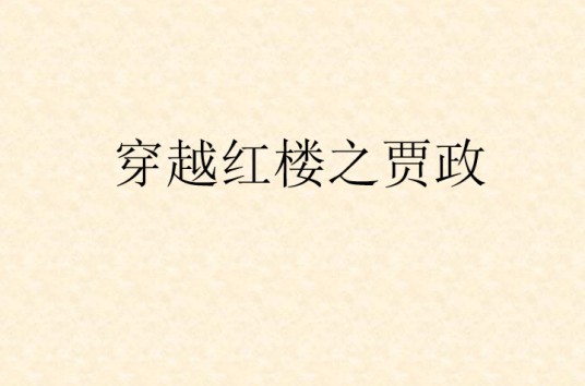 穿越红楼之贾政