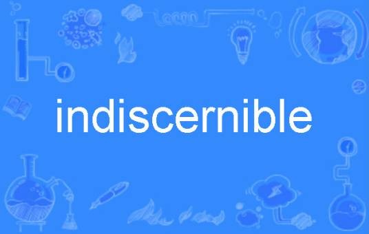 indiscernible