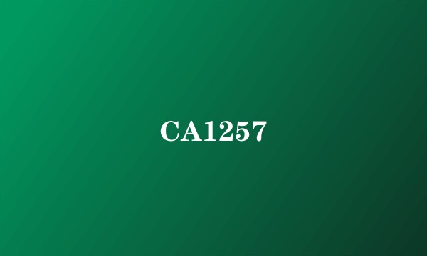 CA1257