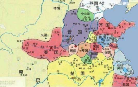 春秋四强国