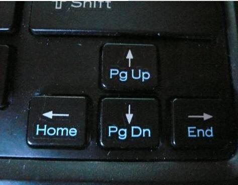 page down