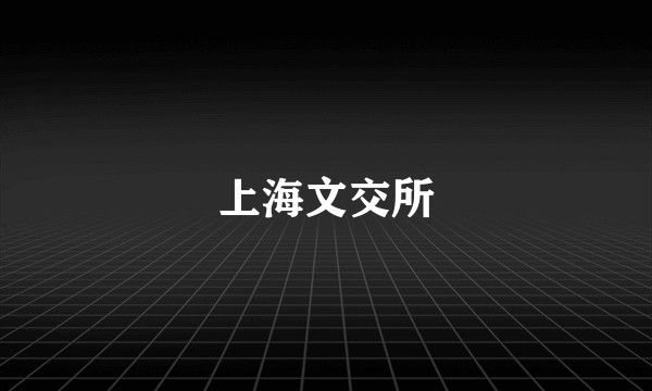 上海文交所