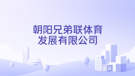 朝阳兄弟联体育发展有限公司