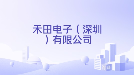 禾田电子（深圳）有限公司