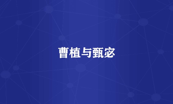 曹植与甄宓