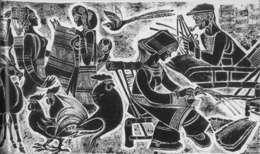 纸版画