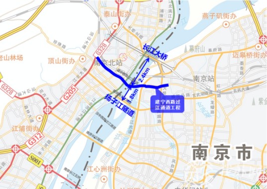 建宁路长江隧道