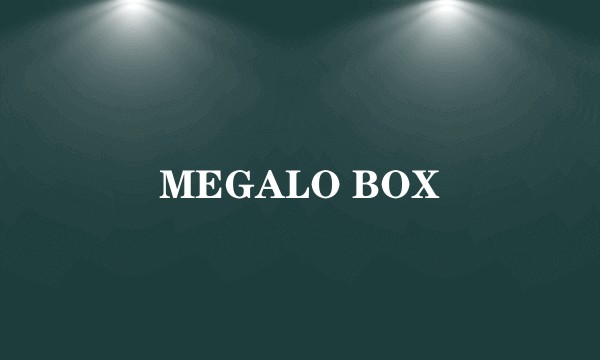 MEGALO BOX