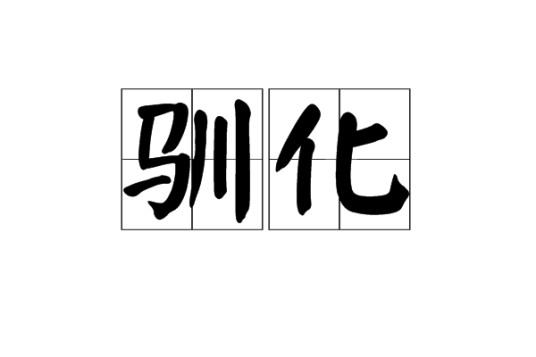 驯化（人们在生产生活实践中的一种文明进步行为）