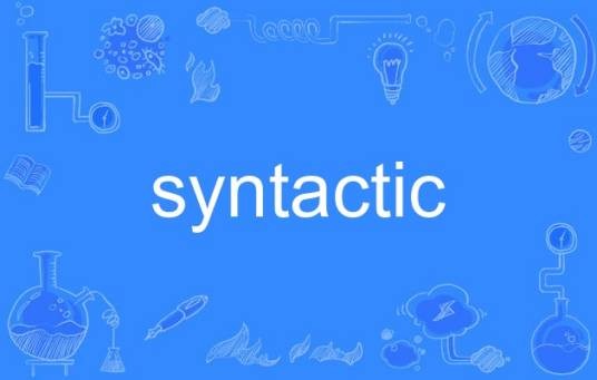 syntactic