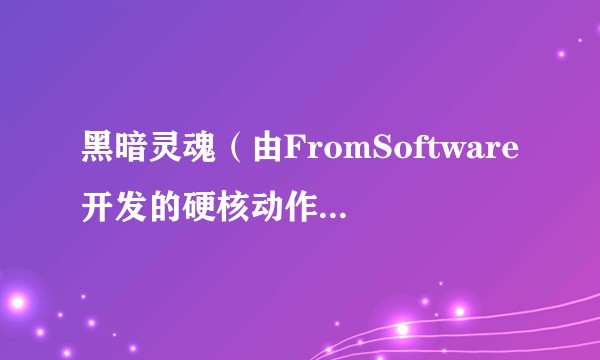 黑暗灵魂(由FromSoftware开发的硬核动作角色扮演游戏)