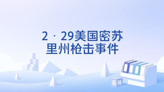 2·29美国密苏里州枪击事件