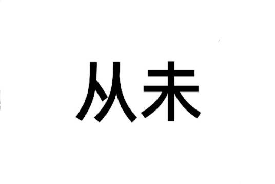 从未(表示过去没有发生某事)