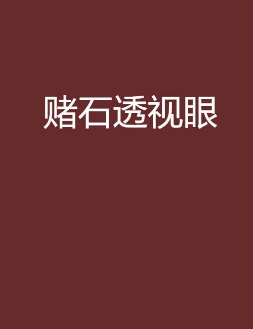 赌石透视眼