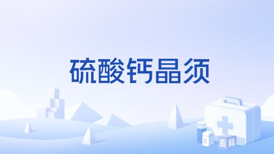 硫酸钙晶须