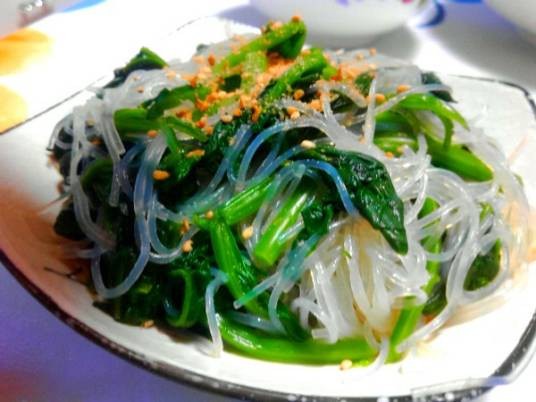 菠菜粉丝