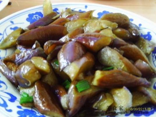 清炒茄子