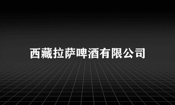 西藏拉萨啤酒有限公司