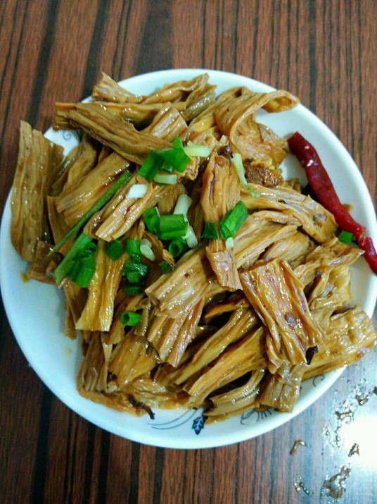 卤腐竹