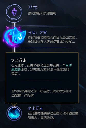 水上行走（游戏《英雄联盟》中的符文）