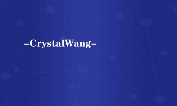 -CrystalWang-