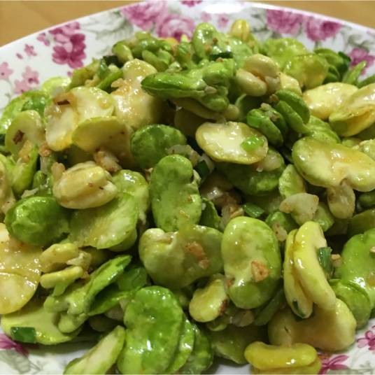 蒜香蚕豆