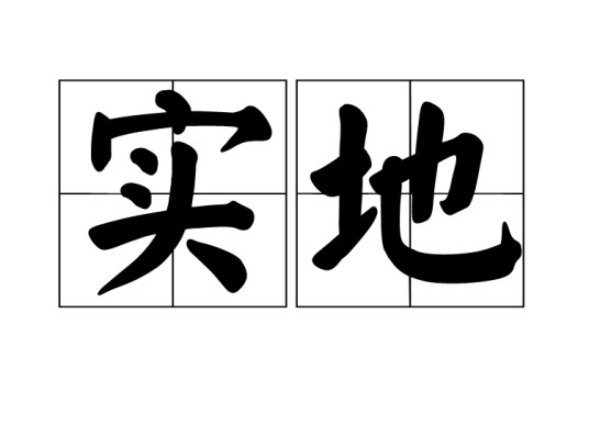 实地