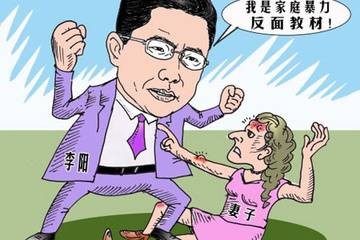 李阳家暴门