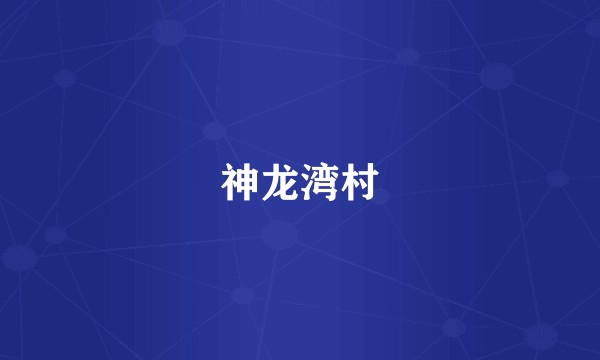 神龙湾村