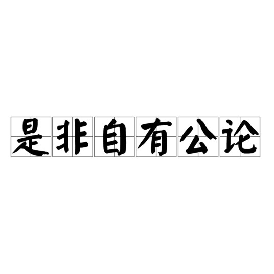 是非自有公论