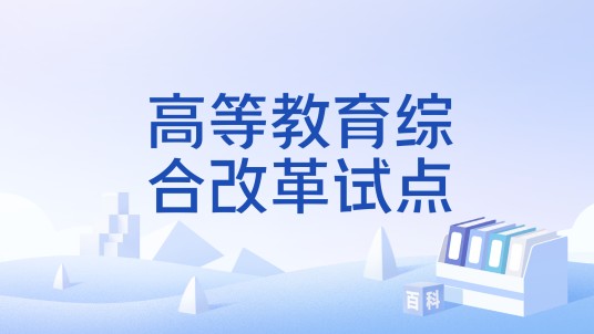 高等教育综合改革试点