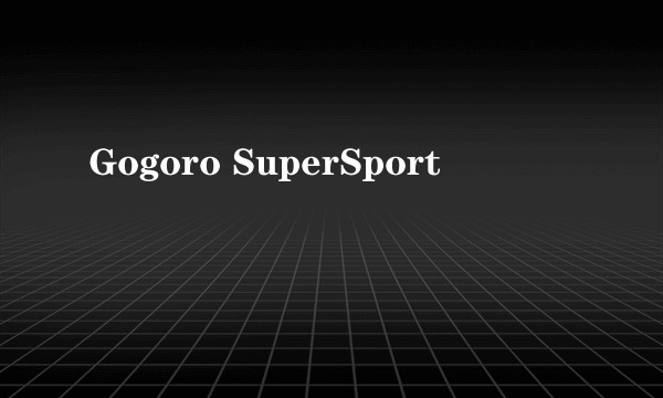 Gogoro SuperSport