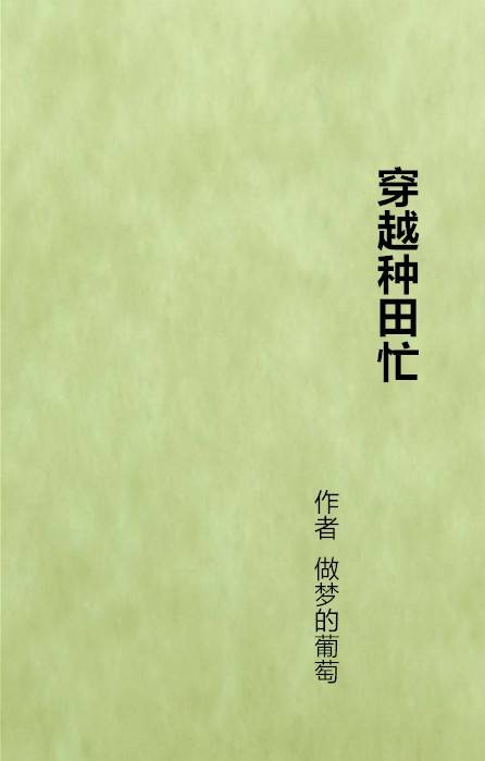 穿越种田忙