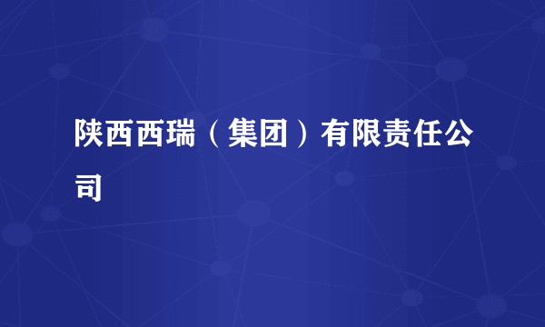 陕西西瑞（集团）有限责任公司