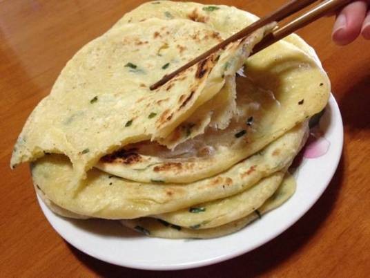 千层葱油饼