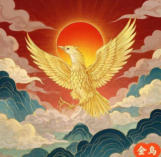 太阳鸟（远古传说中的凤凰神鸟）