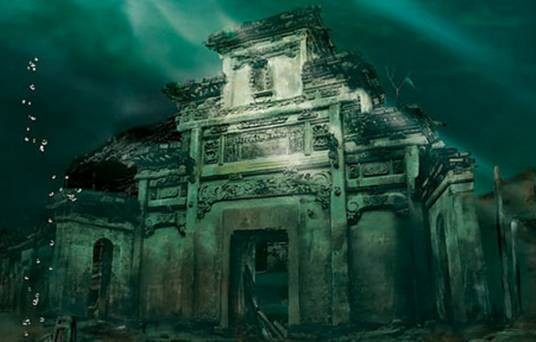 千岛湖水下古城