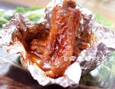 锡纸烤排骨