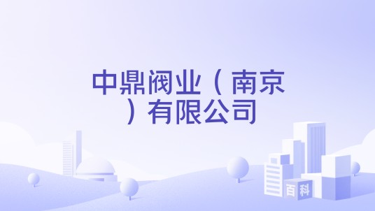 中鼎阀业（南京）有限公司