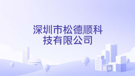深圳市松德顺科技有限公司
