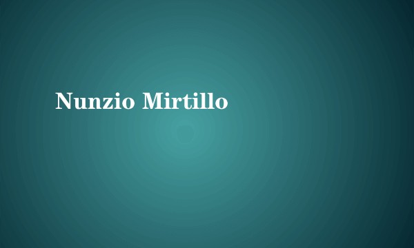 Nunzio Mirtillo