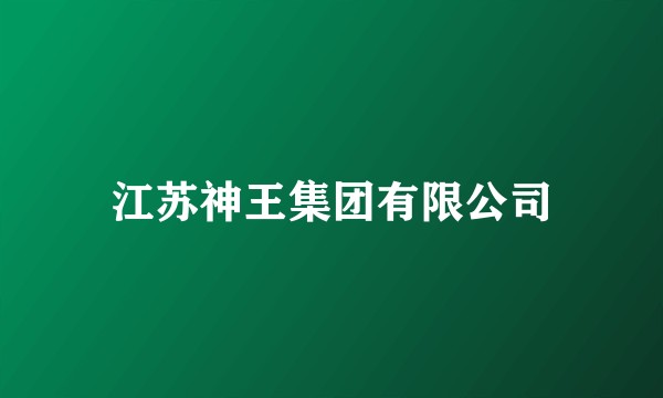 江苏神王集团有限公司
