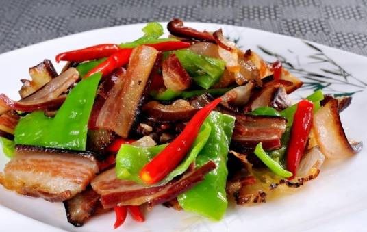 青椒炒腊肉
