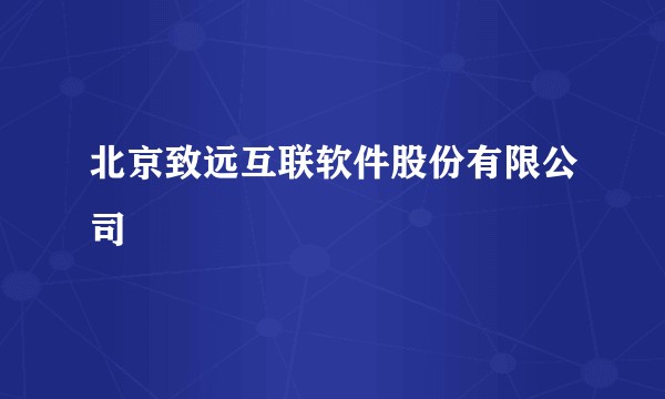 北京致远互联软件股份有限公司