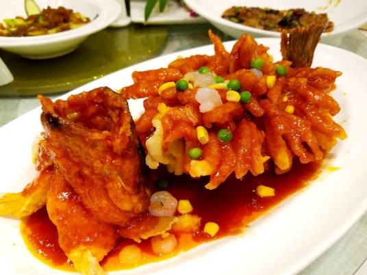 松鼠鲈鱼