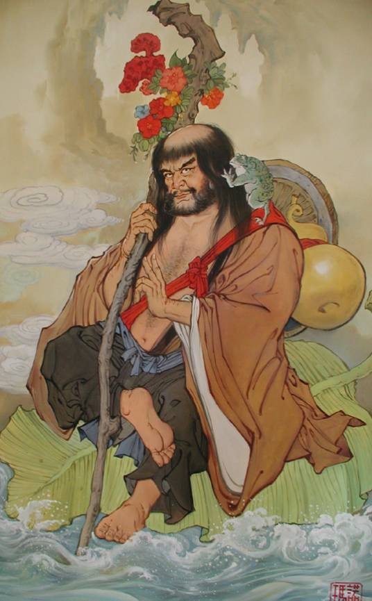铁拐李（中国民间传说及道教中的八仙之首）