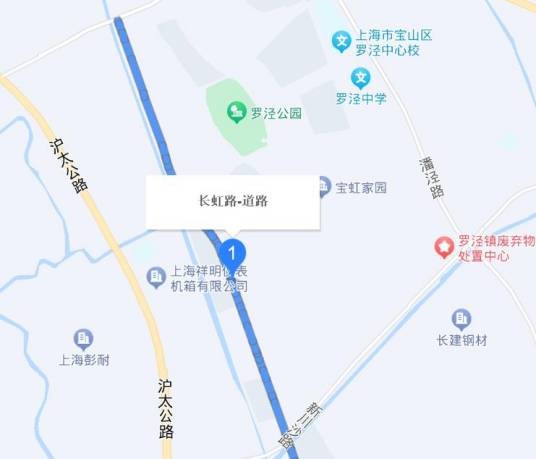 长虹路（上海市宝山区罗泾镇境内道路）