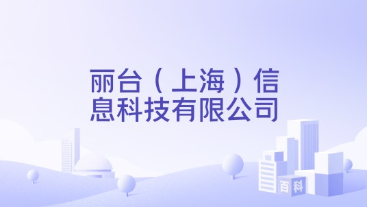 丽台（上海）信息科技有限公司