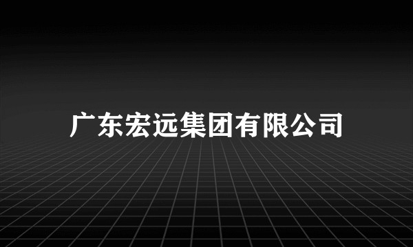 广东宏远集团有限公司